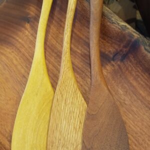 Espátula grande de madera dura - Imagen 2